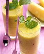 Permanent Link to Weight Watchers Minty Mango-Pineapple Smoothie Recipe - 3 Points