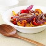 Permanent Link to Roasted Peppers and Onions Side Dish Recipe – 1 Point Value