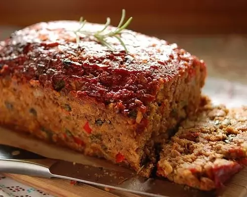 Vegetable and Turkey Meatloaf