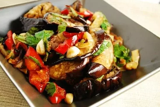 Moroccan Eggplant Salad