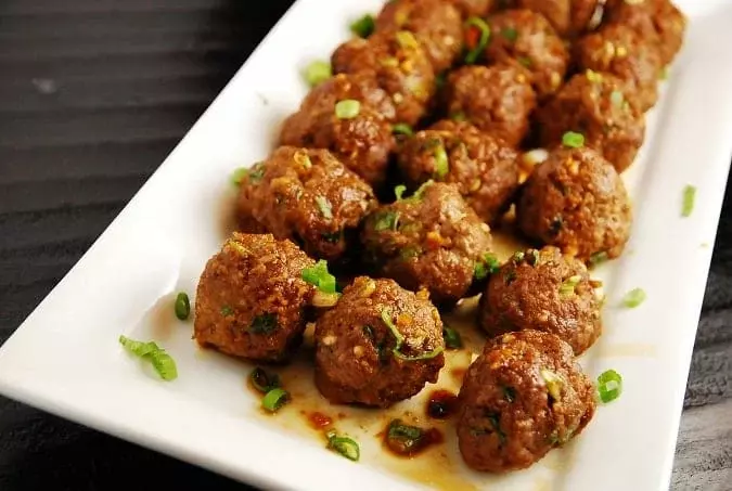 Asian Meatballs 95