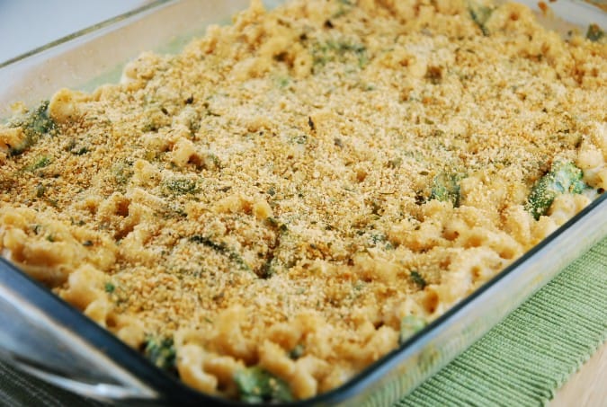 Three Cheese Baked Mac and Cheese
