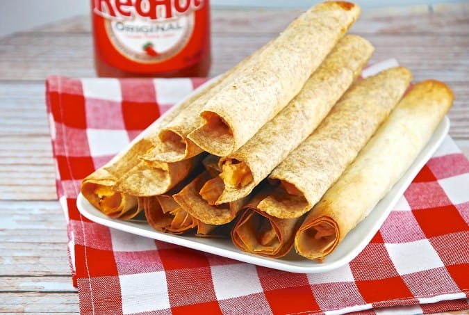 Buffalo Chicken Taquitos