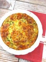 Broccoli and Cheddar Crustless Quiche Broccoli and Cheddar Crustless Quiche