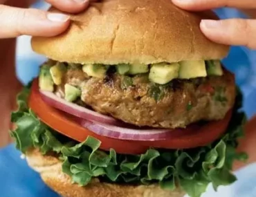 ranch turkey burger