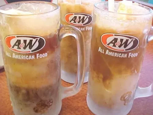 diet root beer float