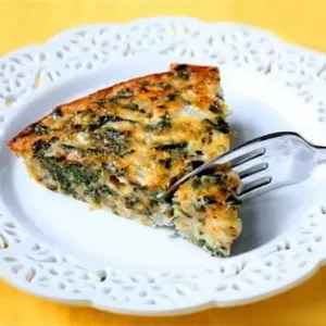 spinach and artichoke quiche