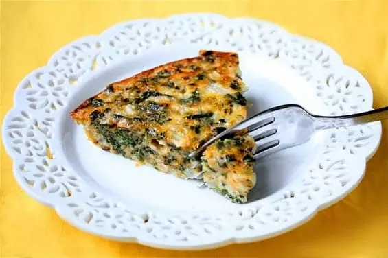 spinach and artichoke quiche