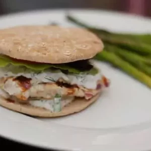 greek turkey burger