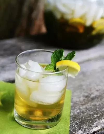 Mint Jasmine Iced Green Tea