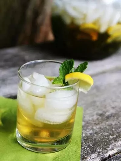 Mint Jasmine Iced Green Tea