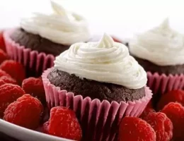 chocolate raspberry cupcakes