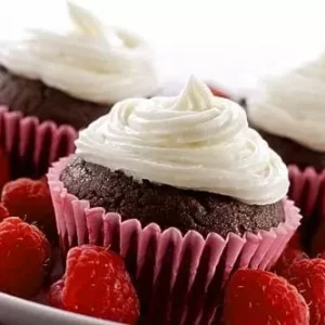 chocolate raspberry cupcakes