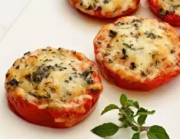 cheesy baked tomatoes