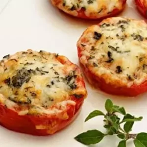 cheesy baked tomatoes