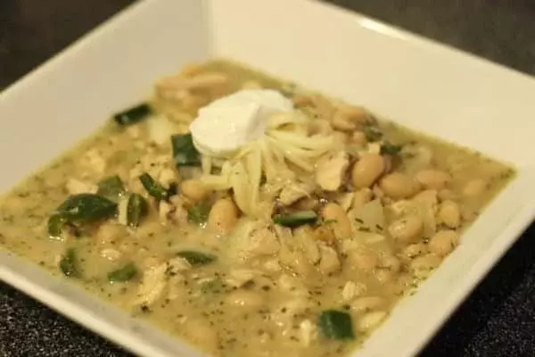 white chicken chili