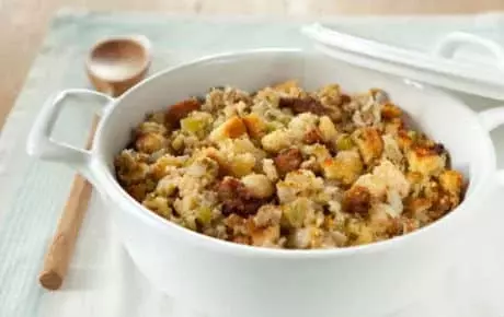 sage and sausage cornbread stuffing