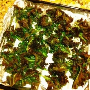 baked kale chips