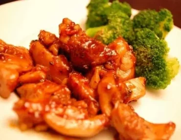 orange and chipotle glazed chicken