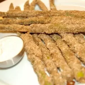 baked asparagus fries