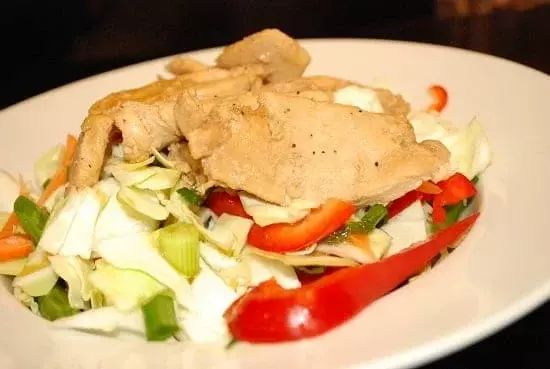 chicken and napa cabbage saladrs