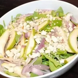 arugula and pear salad