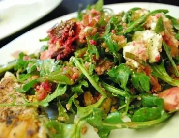 arugula beet quinoa salad