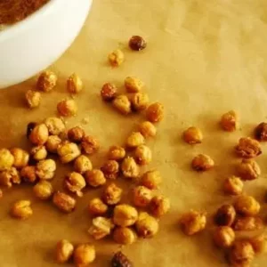 roasted sweet and salty chickpeas