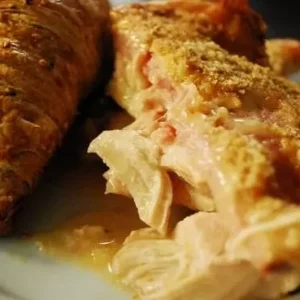 slow cooker chicken cordon bleu