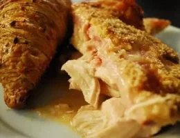 slow cooker chicken cordon bleu1