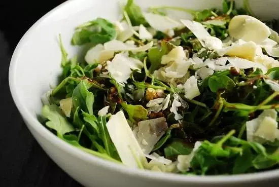 arugula and parmesan salad