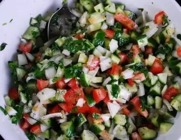 cucumber tomato salad