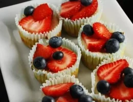 mini cheesecakes