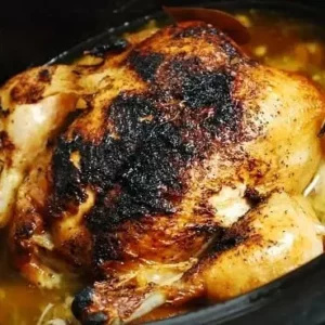 crock pot rotisserie chicken