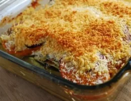 baked zucchini and tomato casserole 1
