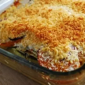 baked zucchini and tomato casserole 1