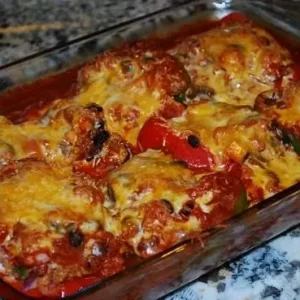 stuffed pepper enchiladas