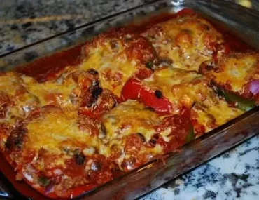 stuffed pepper enchiladas