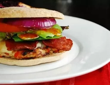 turkey bacon burger