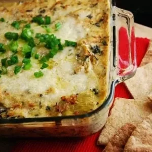 baked crab and artichoke dip