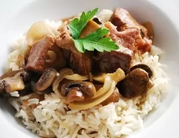 beef tips in mushroom sauce