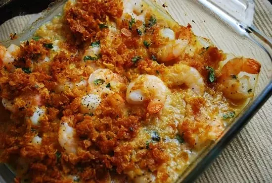 garlic baked shrimp