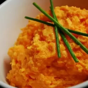 mashed sweet potatoes