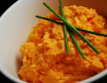 mashed sweet potatoes