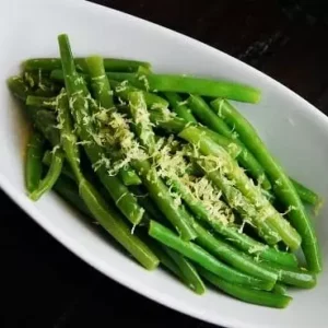 lemon butter green beans