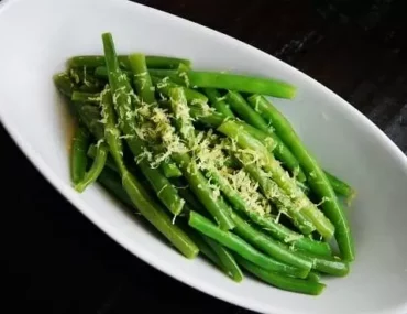 lemon butter green beans