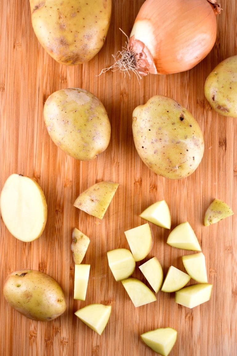 French Onion Baked Potatoes Recipe