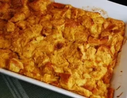 pumpkin french toast bake 1