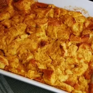 pumpkin french toast bake 1