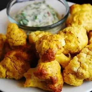 indian spiced roasted cauliflower